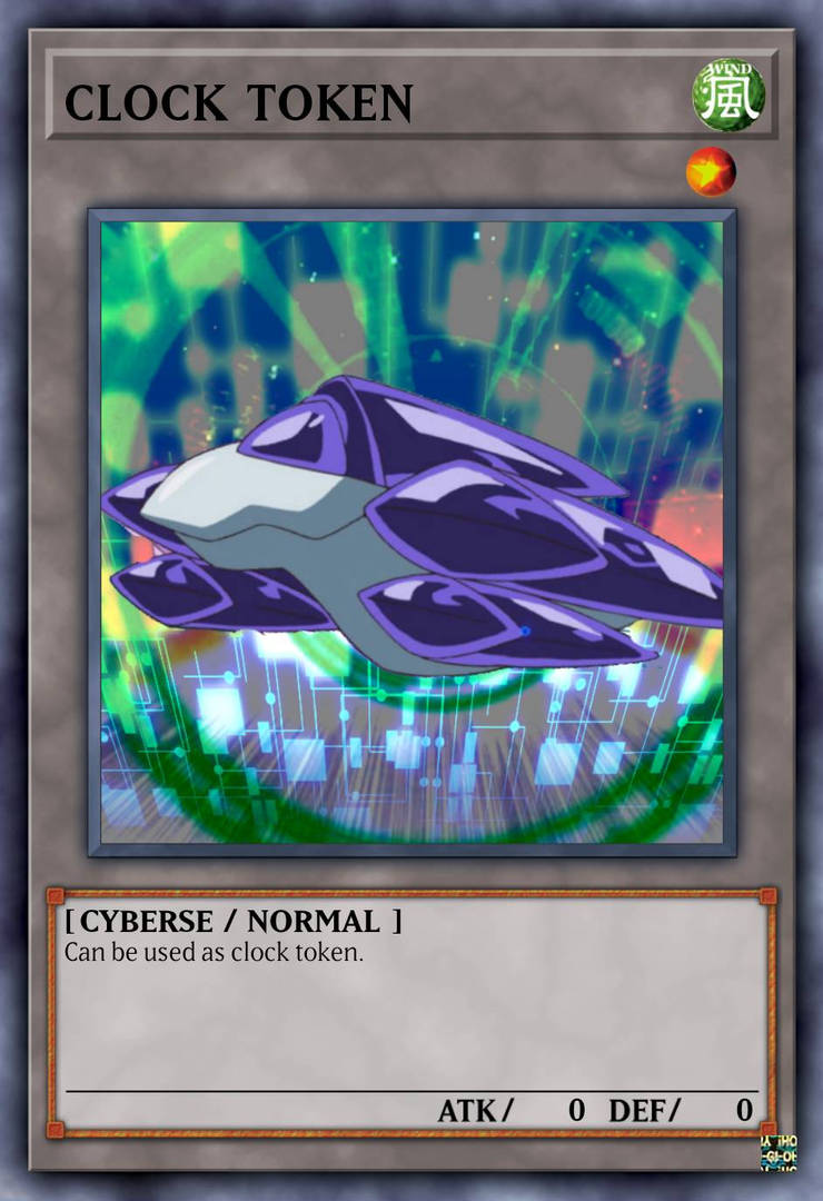 Clock token From yugioh vrains. by dromedra on DeviantArt