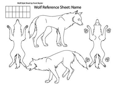 Wolf Reference Format weirdworries - Hobbyist, Digital Artist | DeviantArt