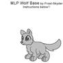 MLP Wolf Pup Base - Free