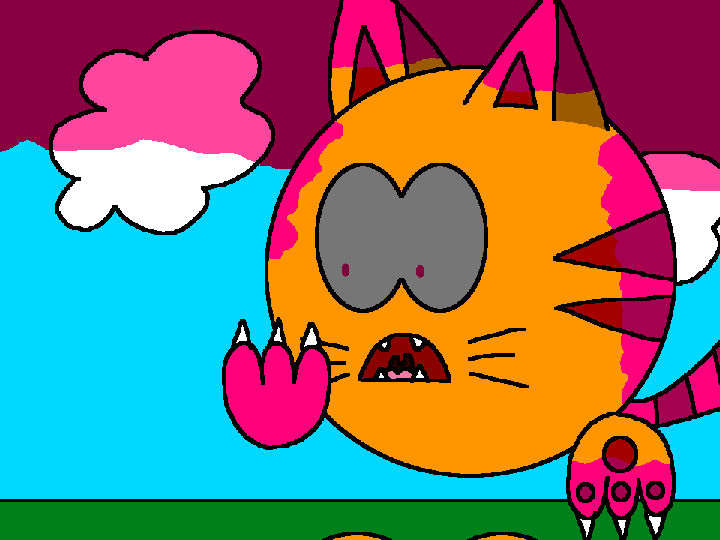 Mewsim Cat Giant MewSim got infected by the Pink Corruption by ConnerTheJSABCatTV ...