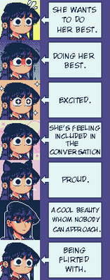 It's Komi-san!