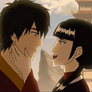 Zuko and mai kiss