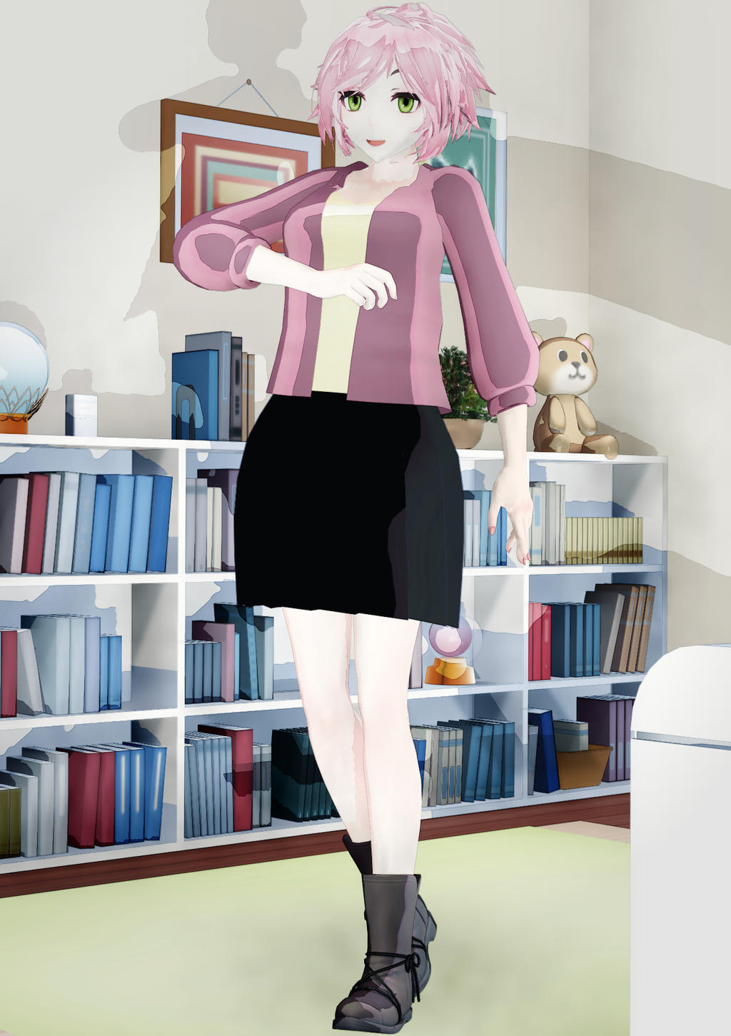 Mmd Code MMD Code Lyoko - Aelita Schaeffer by Sakurasensei29 on DeviantArt