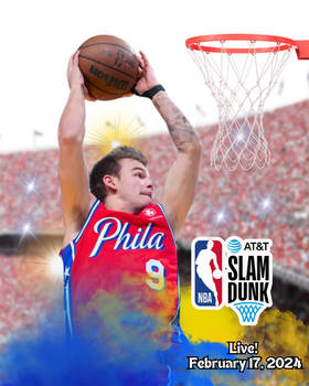 2024 NBA Slam Dunk Contest - Official Poster