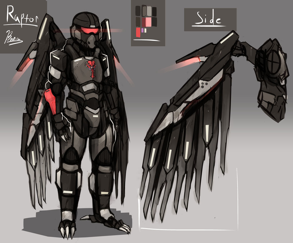 Mutant Raptor Rng Raptor by ChaosPhantom444 on DeviantArt