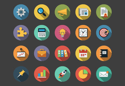 Business Flat Icons bundle