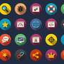 Seo and Web Flat Icons
