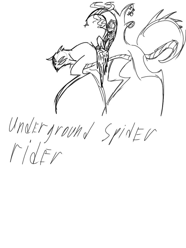 Spider Riders Deviantart Underground spider rider by artpies on DeviantArt