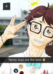 Nerdy Oikawa