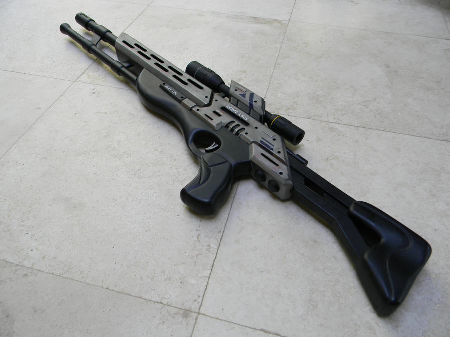 Mass Effect M97 Viper Sniper Rifle Prop by zanderwitaz on DeviantArt