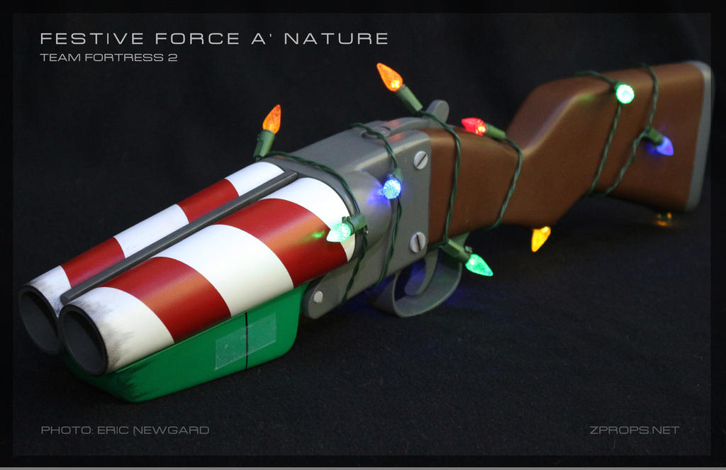 Team Fortress 2 Festive Force a' Nature prop