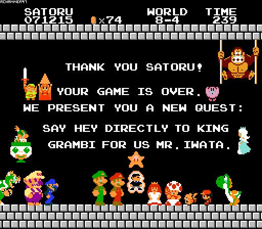 Thank You, Satoru Iwata.