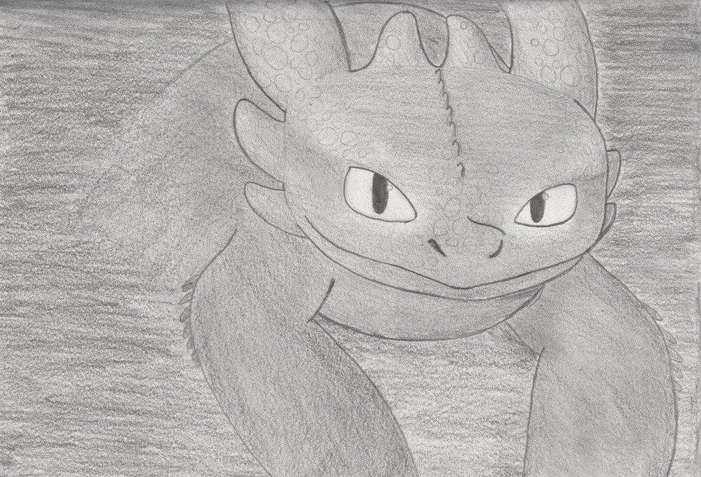 Toothless the Night Fury How to train your dragon by HiccToothFan on ...
