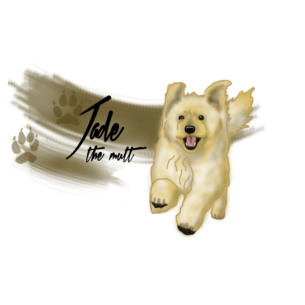 Jade - paint dog logo