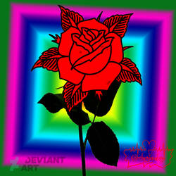 Rose Heart Illustration