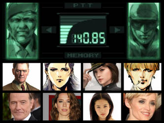 Metal Gear Solid Cast - Codec Mission Control Cast