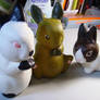 Bunnies in Ceramic