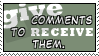 Stamp- Give to Receive by ThirdPotato