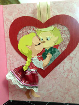 Valentine- Cut-out couple