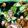 Broly with the Dragon Balls