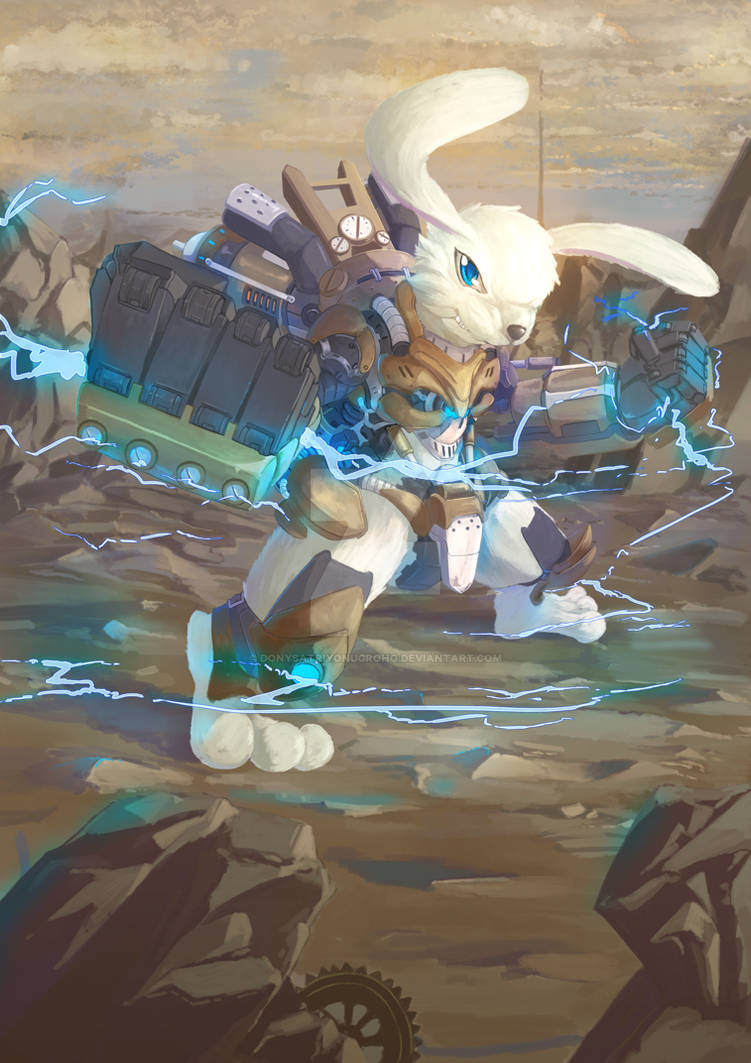 Chriss The Rabbit by DonySatriyoNugroho on DeviantArt