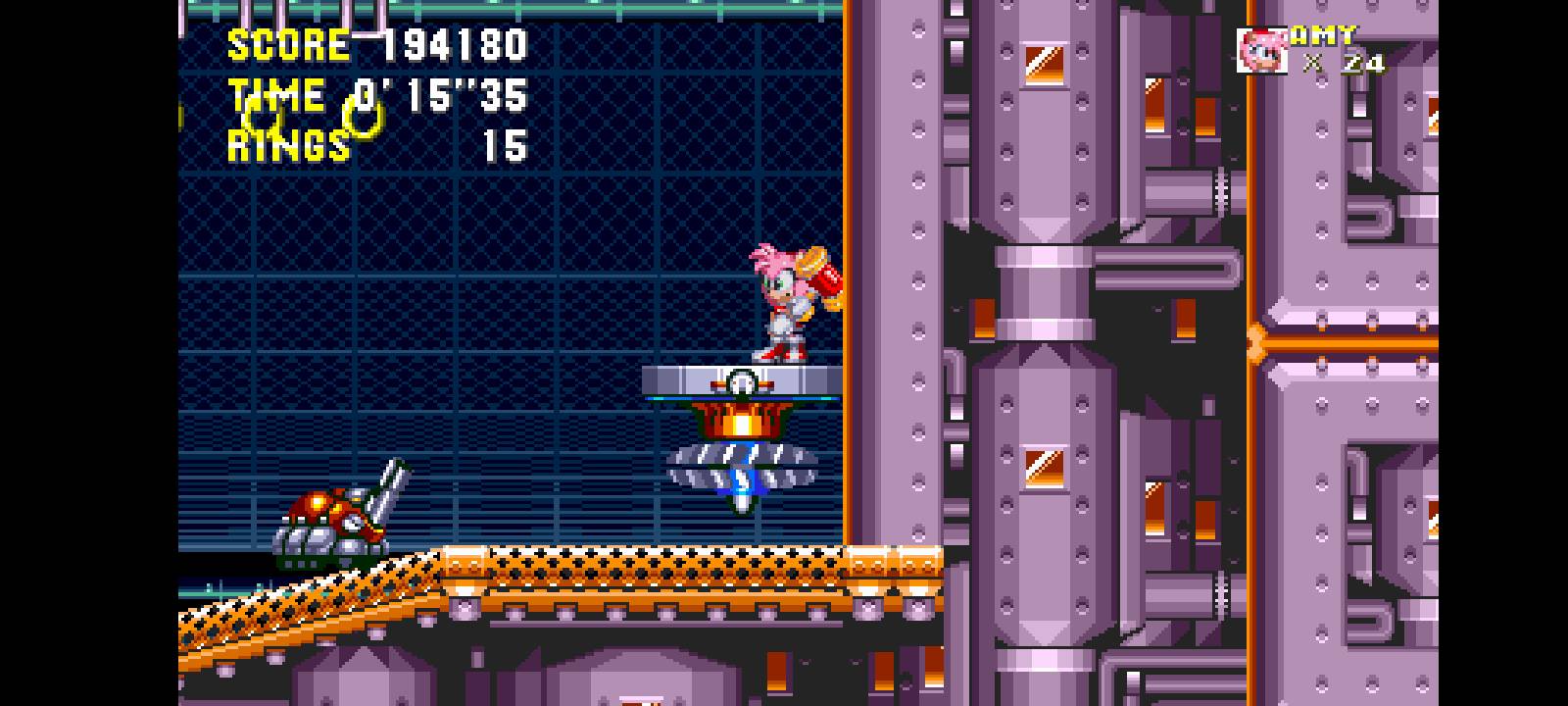 Amy Rose With Custom Super Form [Sonic 3 A.I.R.] [Mods]