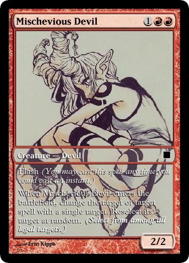 Mischievious Devil Mischevious Devil by MagicTheDeviation on DeviantArt