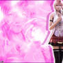 Serah pink feathers