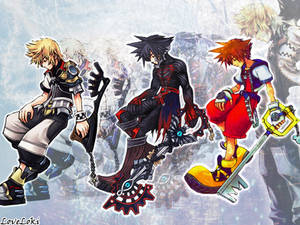 Ven Vanitas Sora Roxas Wall