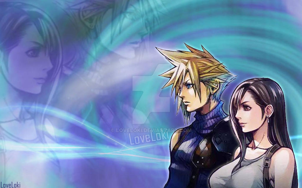 Cloud and Tifa