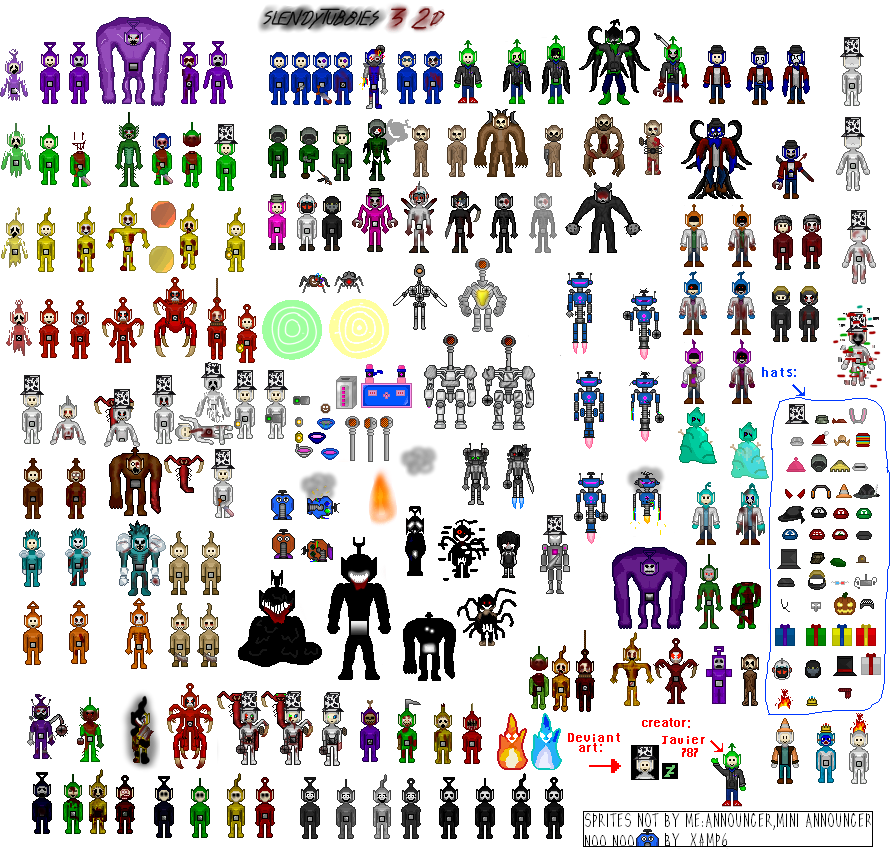 Slendytubbies 3 2d ( HATS UPDATE!) by javier787 on DeviantArt