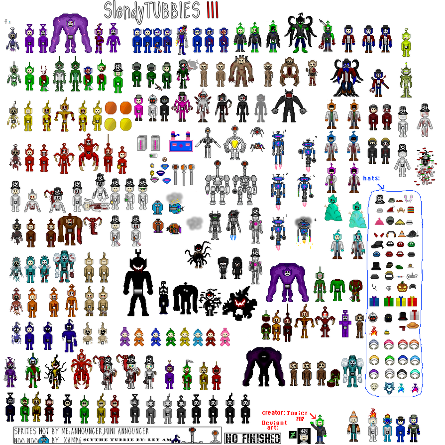 PC / Computer - Slendytubbies 2D - Corpses - The Spriters Resource