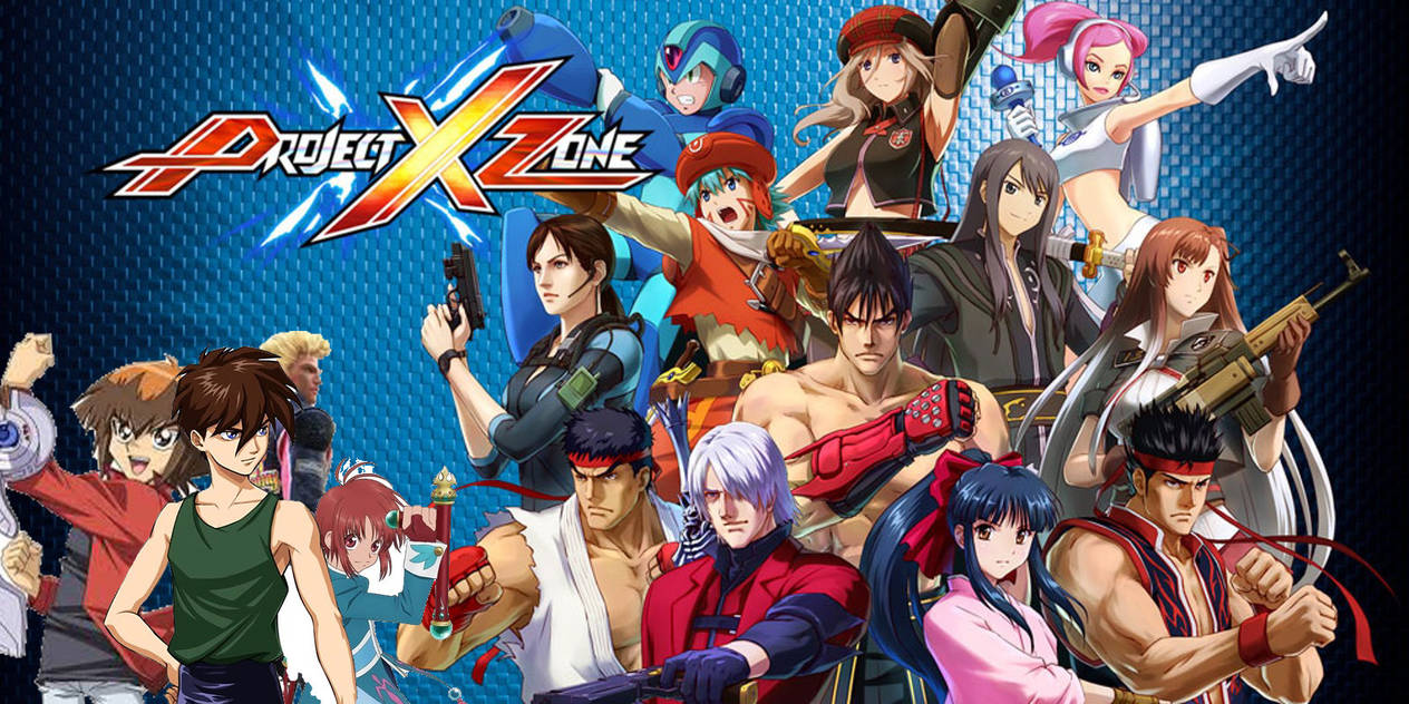 Project X Zone Texture Project x zone poster by squall554 on DeviantArt