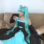 Princess Miku Hatsune Cosplay: