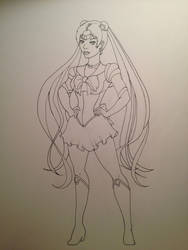 WIP2 Sailor Moon Inked