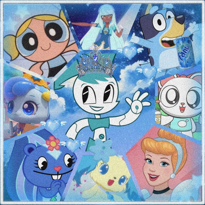 Blue Rings Character | Blue Characters Collage | by Princess-Danna on DeviantArt