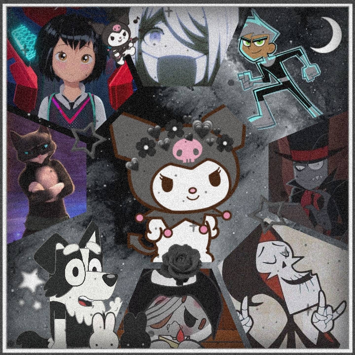 Characters Collages Deviantart | Black Characters Collage | by SugarBunnyDanna on DeviantArt