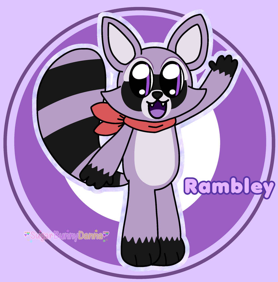 Rambley the Raccoon by SugarBunnyDanna on DeviantArt