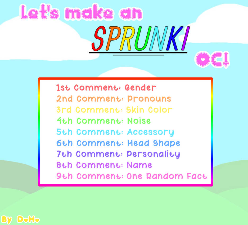 Let's Make an Sprunki OC! by BabyRay-RayCutieOwO on DeviantArt