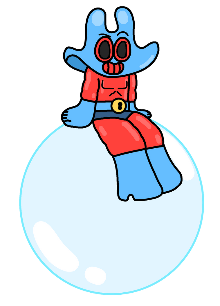 Man Ray Sitting on a Bubble (Variants Included) by BabyRay-RayCutieOwO ...