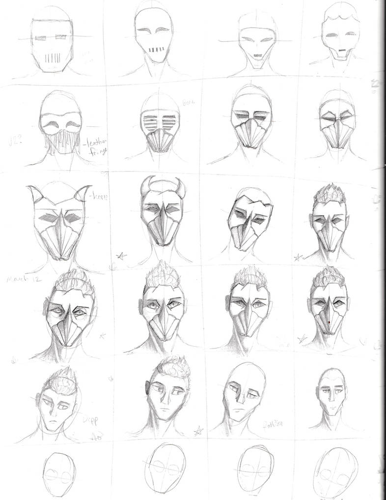 March OC masks pt.2 by Melonhead2004 on DeviantArt