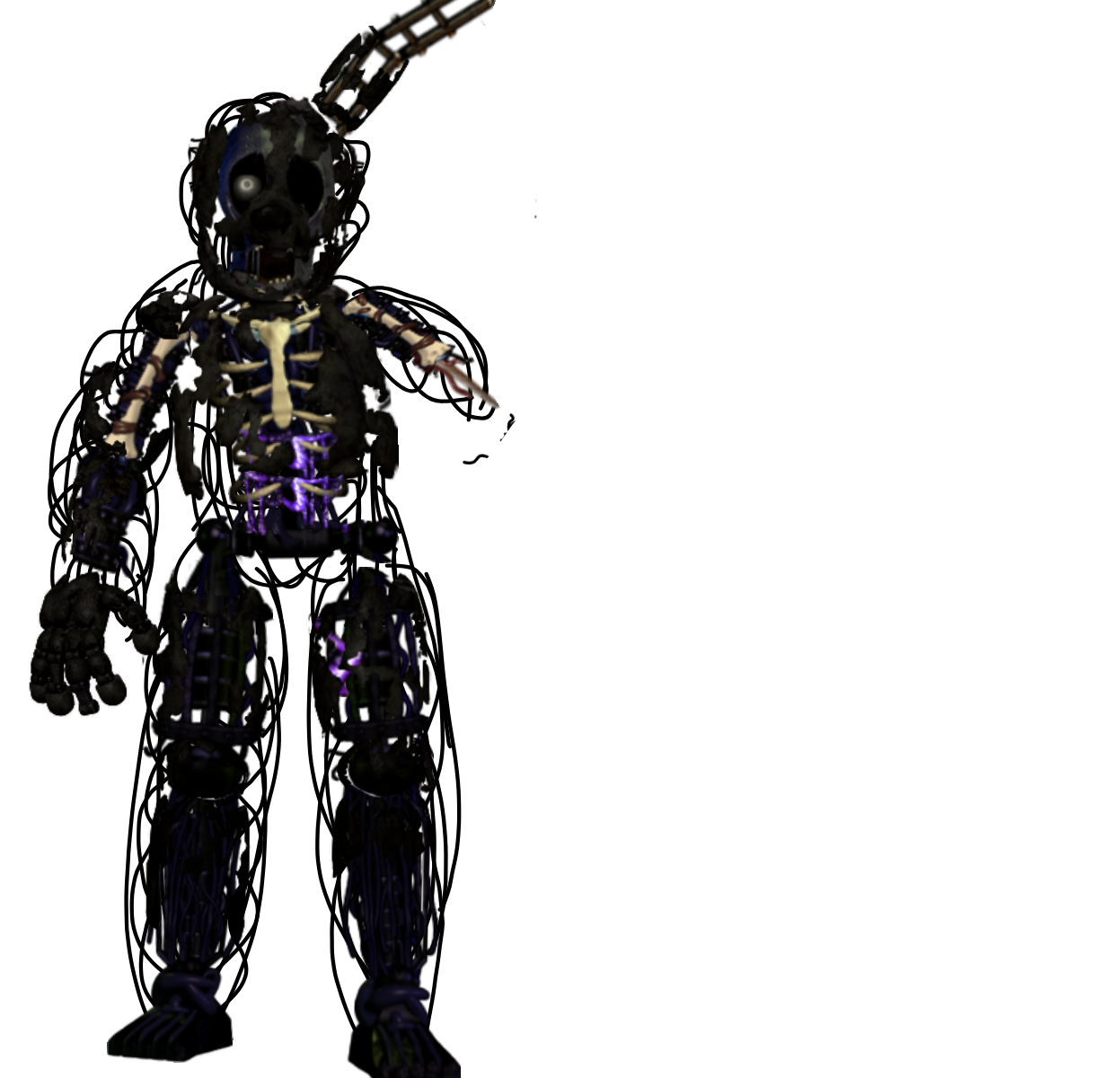 Fnaf ar dark springtrap by slivereyes12 on DeviantArt