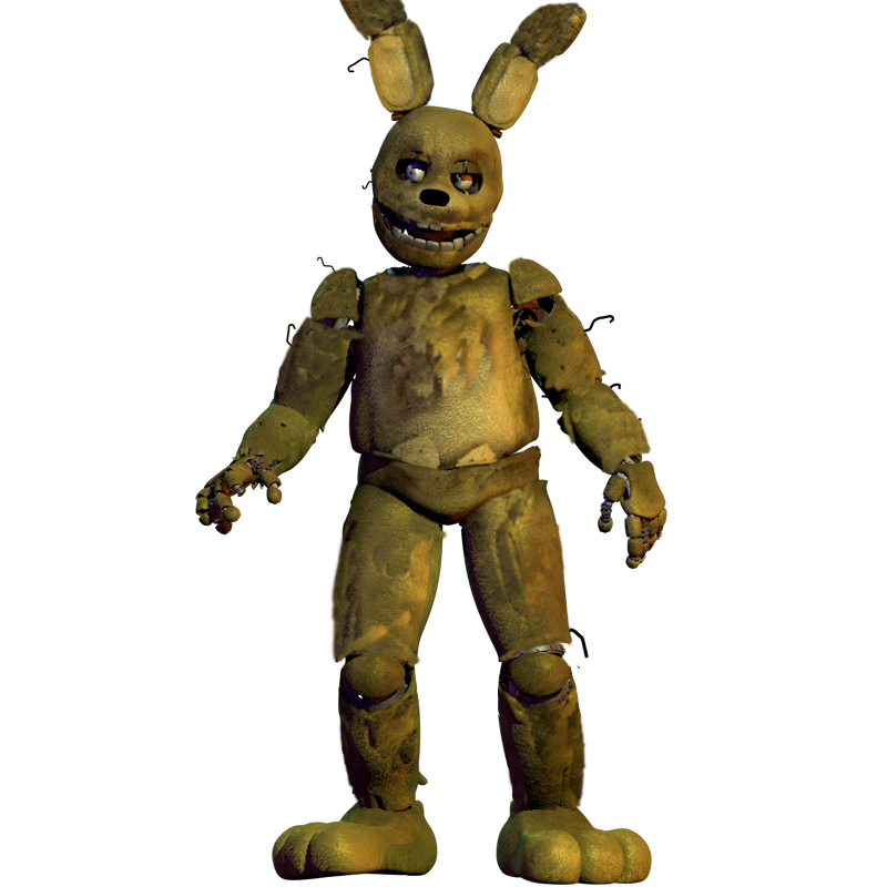 Fixed stylized springtrap by slivereyes12 on DeviantArt