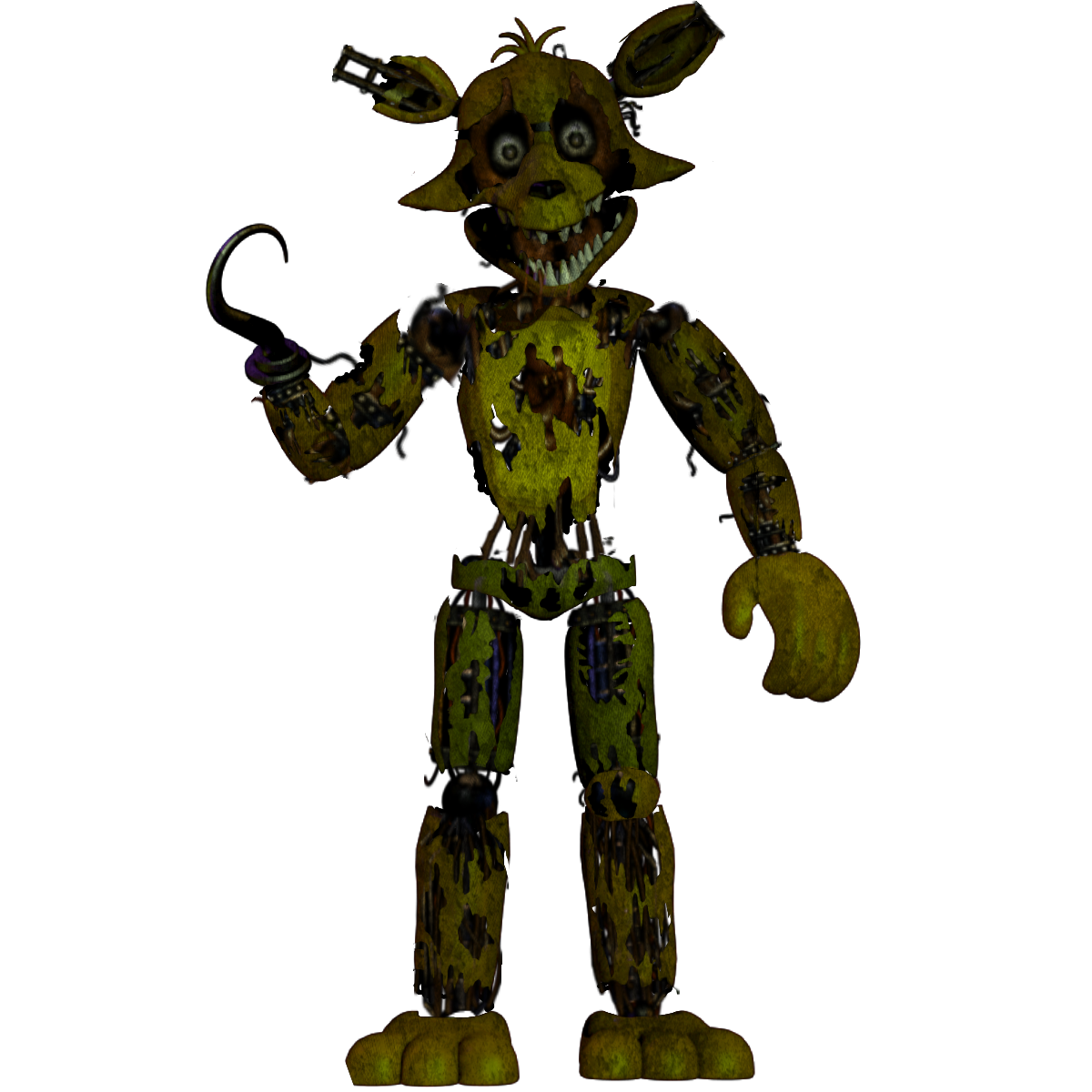 Springlocked Foxy by slivereyes12 on DeviantArt