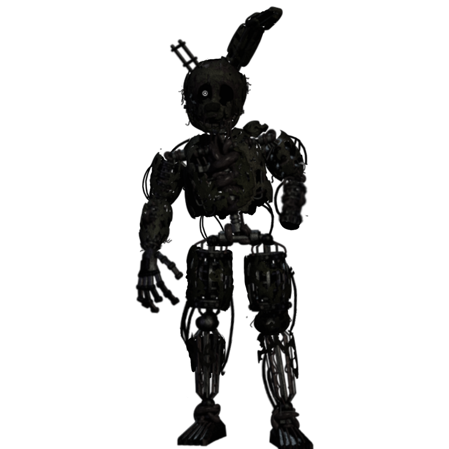 Shadow Monster Spring Trap Dark springtrap by slivereyes12 on DeviantArt