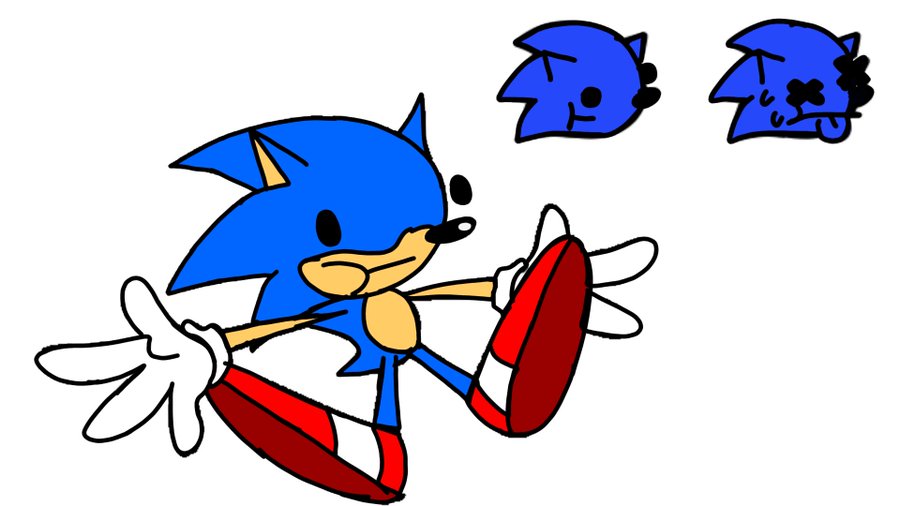 FNF] Sonic.EXE 3.0 all Poses (Found) by 205tob on DeviantArt