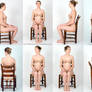 Body Reference - Sitting in Chair- Stock Pack