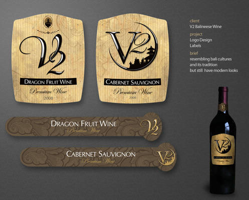 V2 Wine Labels