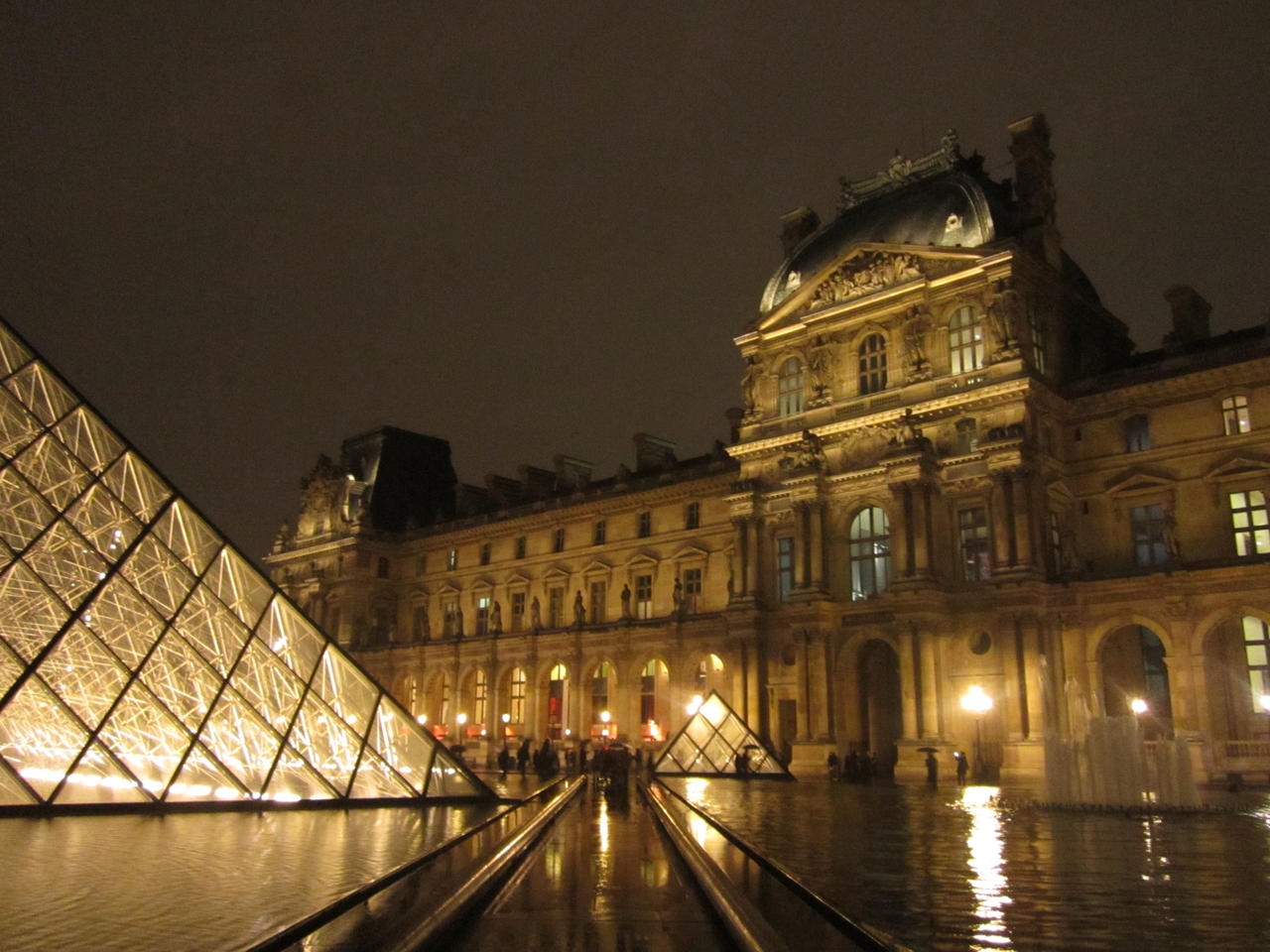 The Louvre at Night