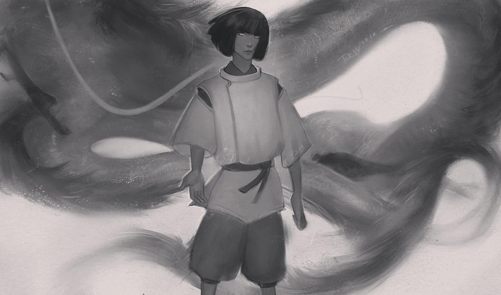 Spirited away. Haku